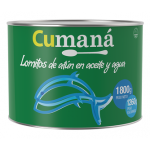 Atun en Aceite Lomito Cumana Lata x 1.88 Kg