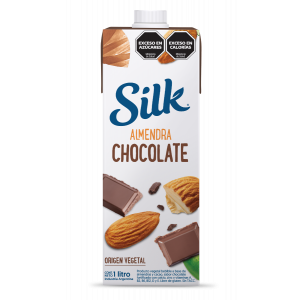 Leche de Almendras Endulzada Sabor Chocolate Silk Pack (12 x 1 Lt)