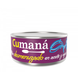 Atun en Aceite Desmenuzado Cumana Lata x 170 Grs