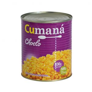 Choclo Amarillo Desgranado Cumana Lata (12 x 830 Gr)