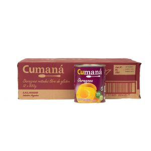 Duraznos en Mitades Cumana Lata (12 x 820 gr)