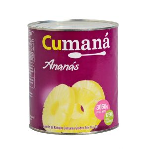 Anana en Rodajas Cumana Lata x 3 Kg