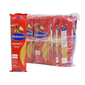 Fideos Spaghetti Matarazzo Paquete (20 x 500 Grs)