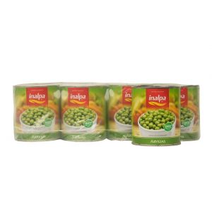 Arvejas Secas Remojadas Inalpa Lata (12 x 850 gr)
