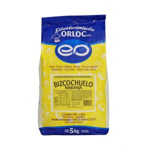 Bizcochuelo de Naranja Orloc Bolsa x 5 Kg