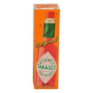 Salsa Tabasco Rojo Mc Ilhenny Botella Vidrio x 60 ml