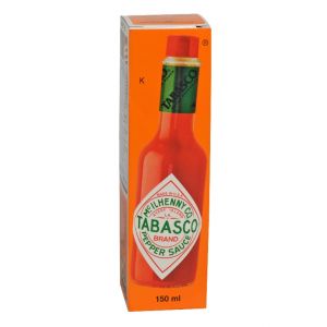 Salsa Tabasco Roja Mc Ilhenny Botella Vidrio x 150 ml