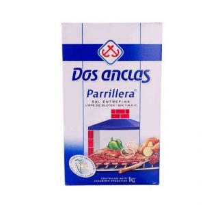 Sal Entrefina Dos Anclas Estuche (15 x 1 Kg)