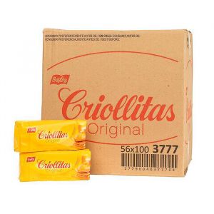 Galletitas Criollitas Caja (56 unid x 100 gr)