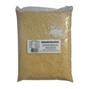Semillas de Sesamo Blanco Mayoristanet Bolsa x 1 Kg