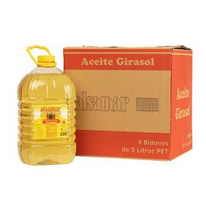 Aceite de Girasol Alsamar Bidon (4 x 5 lts)