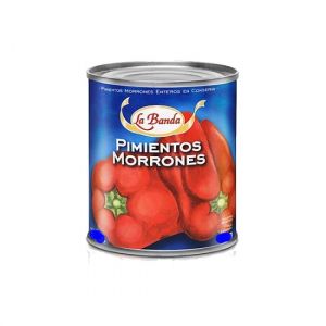 Morrones Enteros La Banda Lata x 2.5 Kg