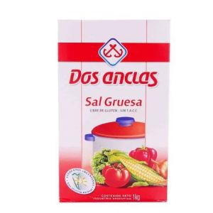 Sal Gruesa Dos Anclas Estuche 15 x 1 Kg