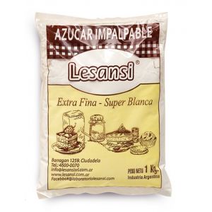 Azucar Impalpable Talco Lesansi Bolsa x 1 Kg