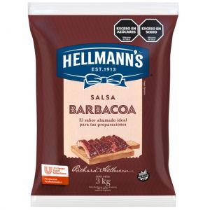Salsa Barbacoa Hellmann's Bolsa (3 x 3 Kg)