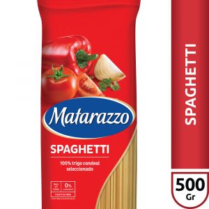 Fideos Spaghetti Matarazzo Paquete  x 500 Grs