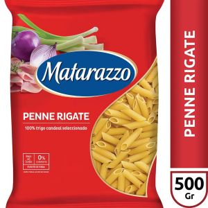 Fideos Penne Rigate Matarazzo Paquete  x 500 Grs
