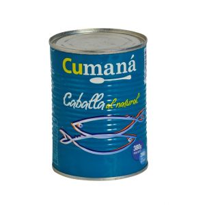 Caballa al Natural Cumana Lata  x 380 Grs