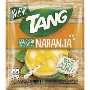 Jugo en Polvo Naranja Tang Caja  ( 20 Sobres x 18 Gr)