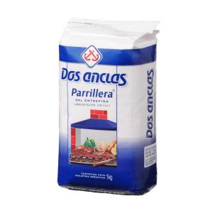 Sal Entrefina Parrillera Dos Anclas Paquete  x 1 Kg