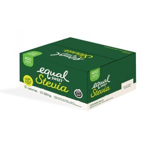 Edulcorante Sobrecitos Equalsweet Stevia (0,8 gr x 400 U)