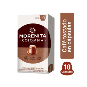 Café Colombia en Capsulas La Virginia Caja (10 Caps x 5,2 Gr)