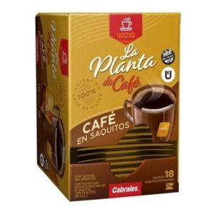 Cafe en Saquitos La Planta de Cafe Pack (18 x 18 Saq x 5Gr)