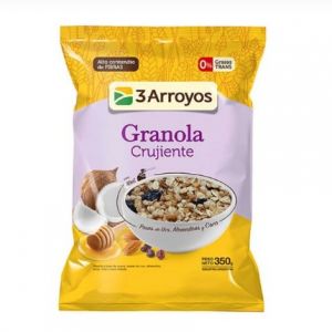 Granola Crujiente con Pasas 3 Arroyos Caja (9 x 350 Gr)
