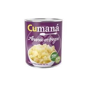 Anana en Trozos Cumana Lata (12 x 800 Gr)