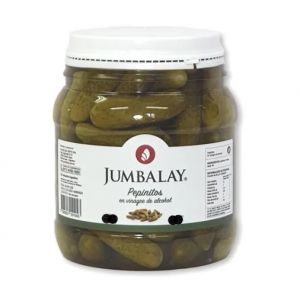 Pepinos Agridulces Enteros Jumbalay Frasco x 1,8 Kg