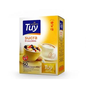 Edulcorante Tuy La Virginia sobres en polvo Sucra caja x (200x8G)