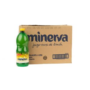 Jugo Concentrado de Limon Minerva Pet Caja (12 x 1 Lts)