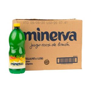 Jugo Concentrado de Limon Minerva Pet Caja (12 x 1 Lts)