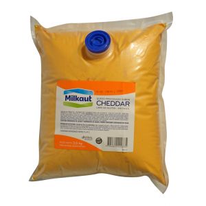 Queso Cheddar Fundido Milkaut Caja (2 x 3.5 Kg)