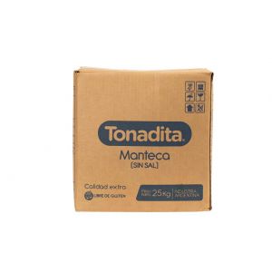 Manteca Tonadita Pilon x 25 Kg