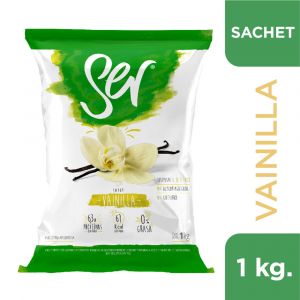 Yogur Descremado Bebible Vainilla Ser Sachet x 1 Lt