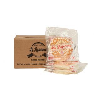 Tapa de Empanada Criolla 14cm La Lujanera Caja (24x12)
