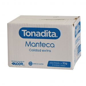 Manteca Individual Tonadita Caja (300 x 10gr)