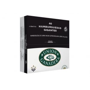 Hamburguesas Congeladas Union Ganadera Caja (40 x110grs)