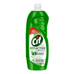 Detergente Cif Active Gel Limon Verde x 300 cc