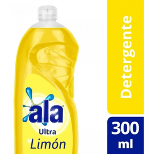 Detergente Ala Ultra Limon x 300 cc