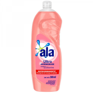 Detergente Ala Ultra Glicerina x 300 cc