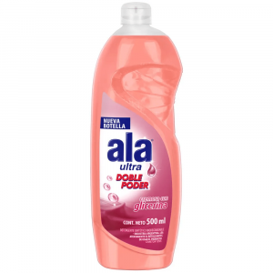 Detergente Ala Ultra Glicerina x 500 cc