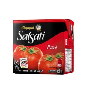 Pure de Tomate Salsati Brick Pack 12 x 520 gr