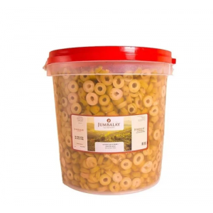 Aceitunas Verdes Rodajas Jumbalay Balde x 4 Kgs