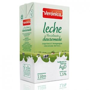 Leche Desc Larga Vida Veronica Tetran x 1 Lt