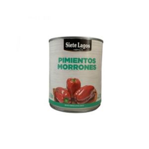 Morrones Enteros Siete Lagos Lata (12 x 800 gr)