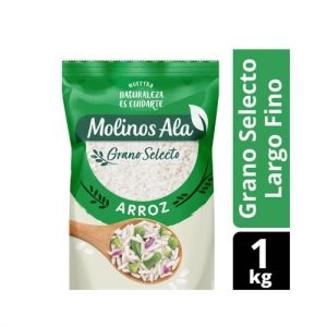 Arroz Largo Fino Molinos Ala Paquete (10 x 1 Kg)