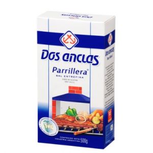 Sal Entrefina Parrillera Dos Anclas Estuche (24 x 500 Grs)