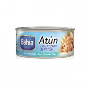 Atun al Natural Desmenuzado Bahia Lata x 170 Grs